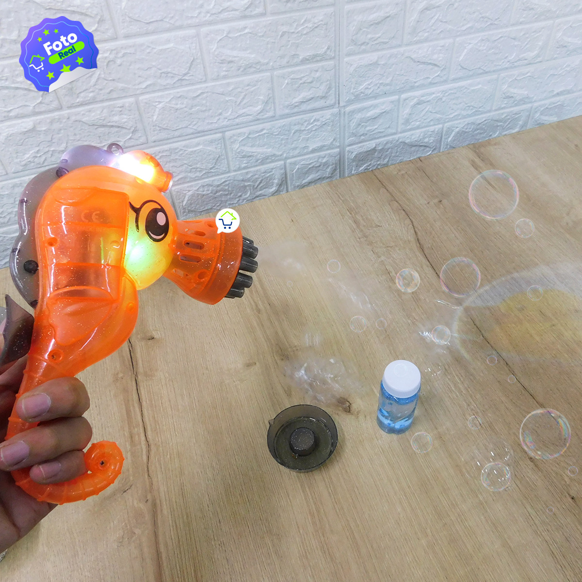 Miniatura 3 de Maquina De Burbujas Caballito De Mar 089